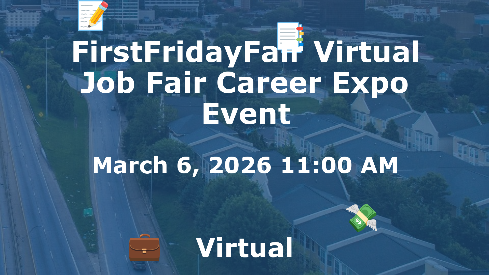 FirstFridayFair Virtual Job Fair Career Expo Event event image